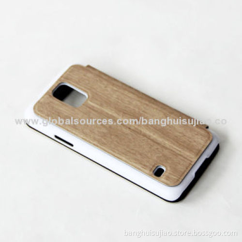 Plant Large Number of Wholesale Solid Wood Case for Samsung Galaxy S5, OEM Processing Welcomed